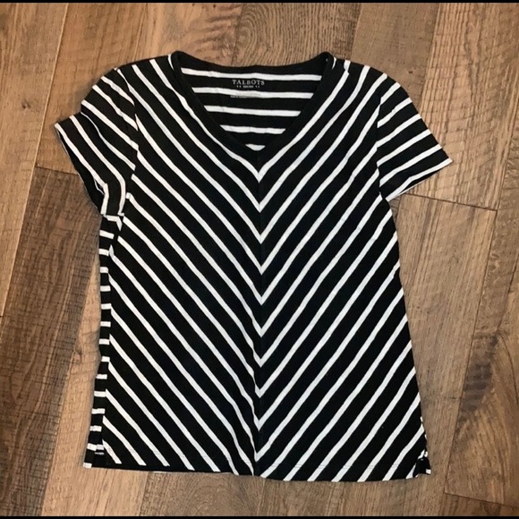 Talbots Tops - Talbots Women’s Striped T-Shirt